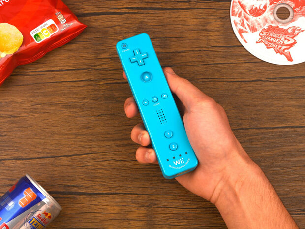 Nintendo Wii Remote Controller Motion Plus Blue
