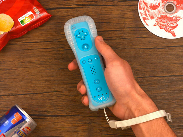 Nintendo Wii Remote Controller Motion Plus Blue