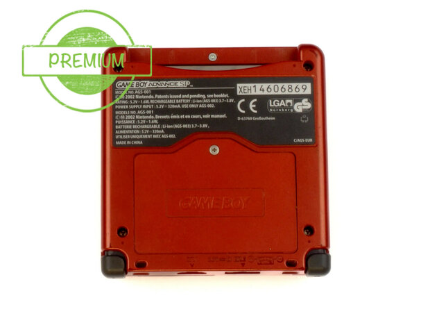 Gameboy Advance SP Red - Premium