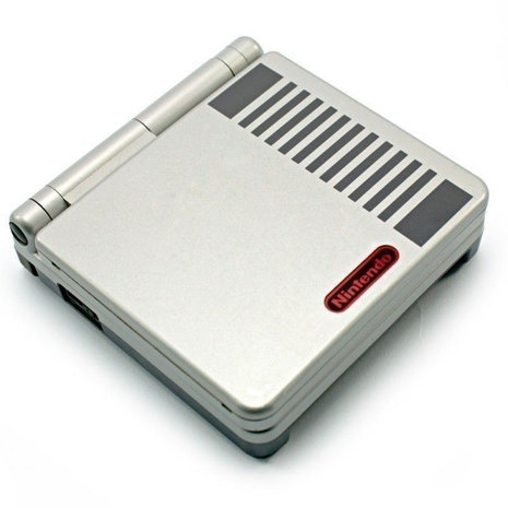 Custom Gameboy Advance SP NES Edition
