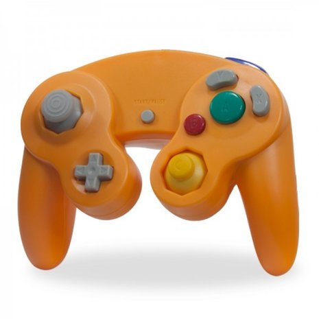 Neuer GameCube Controller Orange
