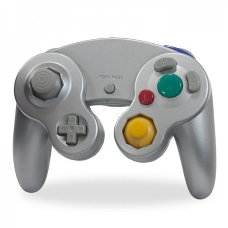 Neuer Gamecube Controller Silver