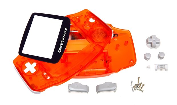 Game Boy Advance Shell Orange