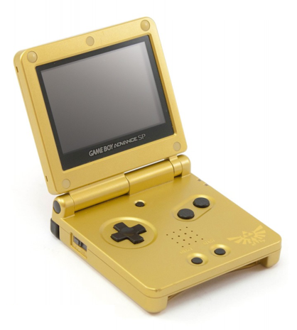 Custom Gameboy Advance SP Zelda Edition