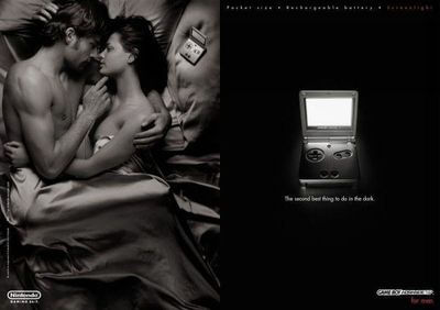 Gameboy Advance SP Reclame
