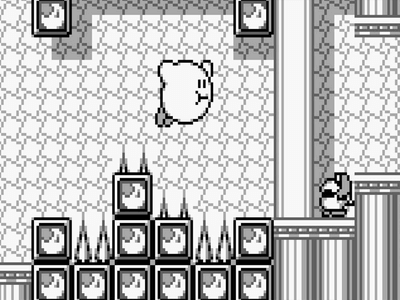 Gameboy Screenshot Kirby's Dream Land