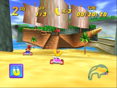 Nintendo 64 Screenshot Diddy Kong Racing