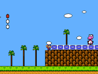 Super Nintendo SNES Screenshot Super Mario Bros 2