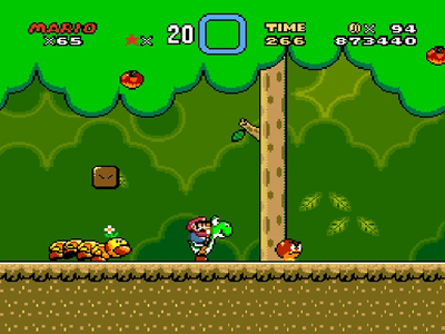 Super Nintendo SNES Screenshot Super Mario World