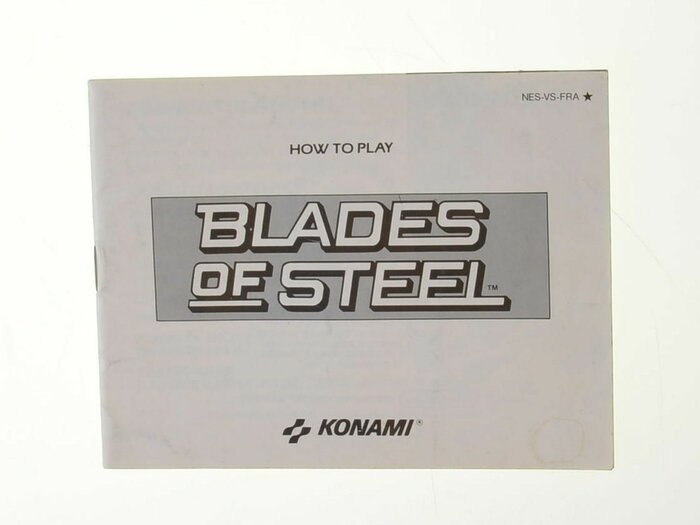 Blades of Steel Manual ⭐ Nintendo [NES] Anleitung