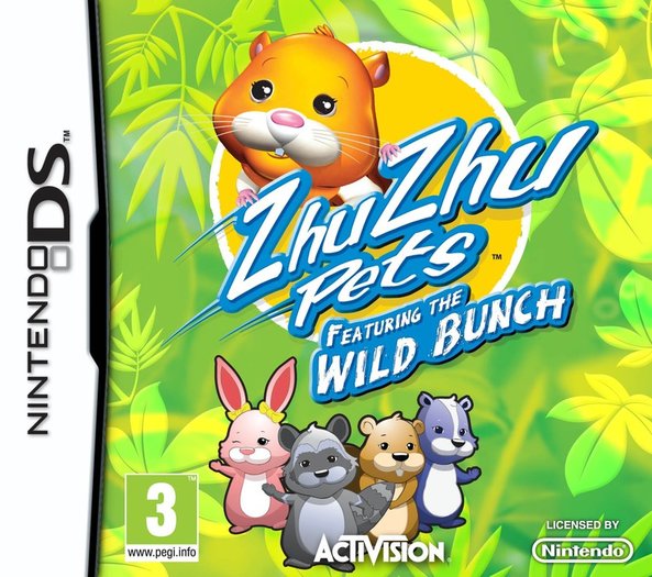 Zhu Zhu Pets featuring the Wild Bunch ⭐ Nintendo DS Game