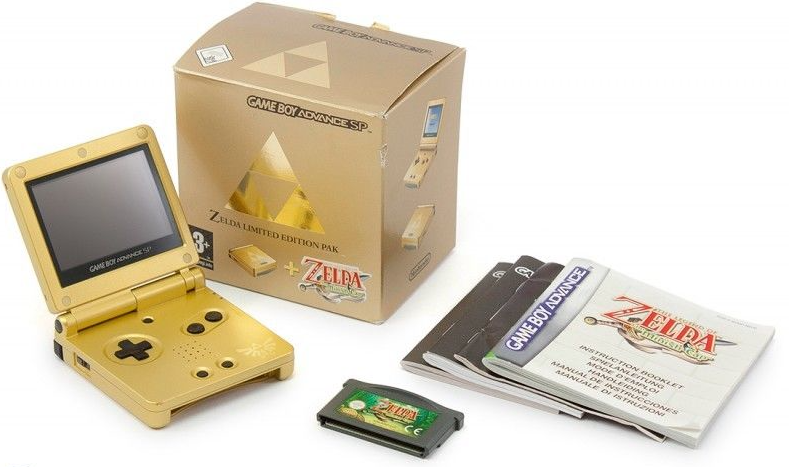 Gameboy Advance Sp Zelda Limited Edition Pak Gameboy Advance SP Zelda Limited Edition Pak ⭐ Gameboy Advance