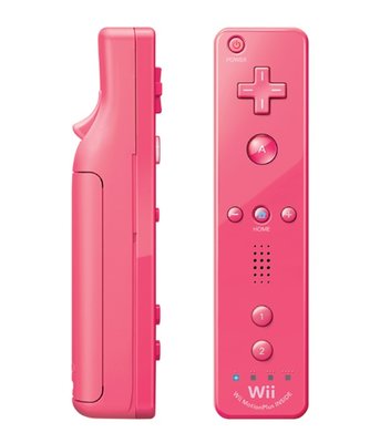 Nintendo Wii Remote Controller Motion Plus Pink