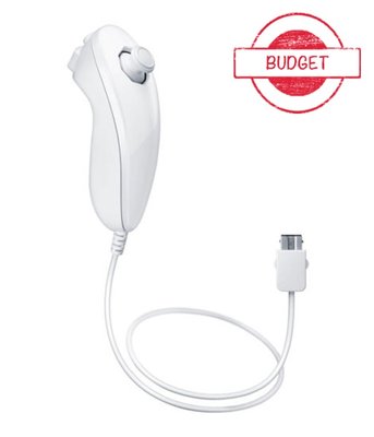 Nintendo Wii Nunchuck White Budget