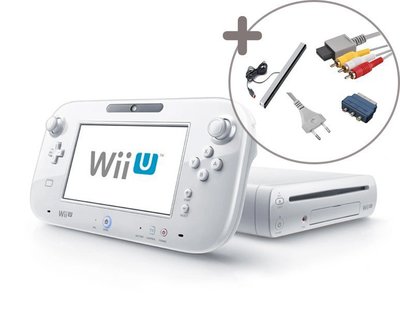 Wii U Console + Gamepad Starter Pack White