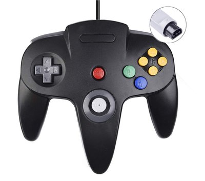 Nieuwe Nintendo 64 [N64] Controller Black