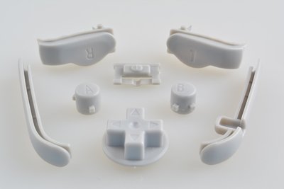 Gameboy Advance Button Set - Grey