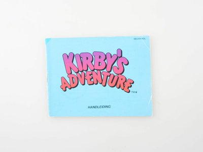 Kirby's Adventure - Manual