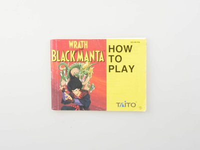 Wrath of the Black Manta Manual