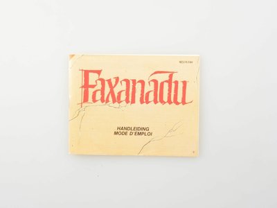 Faxanadu - Manual