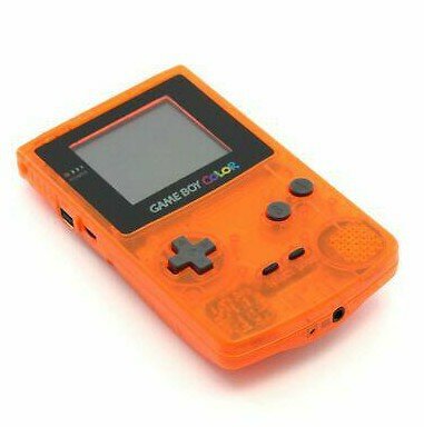 Gameboy Color Transparant Orange