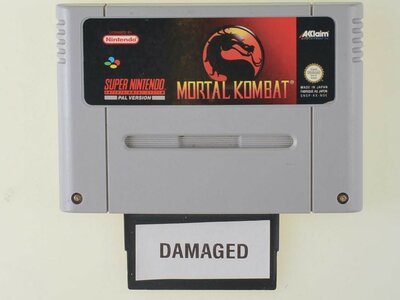 Mortal Kombat - Super Nintendo - Outlet