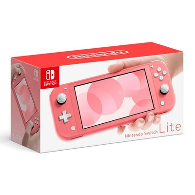 Nintendo Switch Lite Console Starter Pack - Coral [Complete]