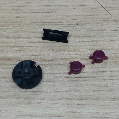 Gameboy Color Button Set - Gameboy Classic Colors