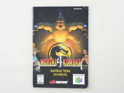 Mortal Kombat 4 (NTSC)