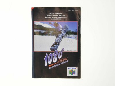 1080 Snowboarding - Manual