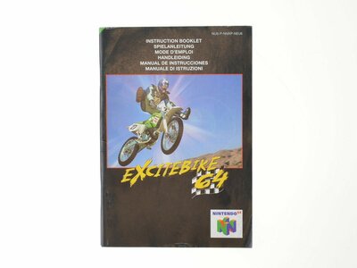 Excitebike 64 - Manual