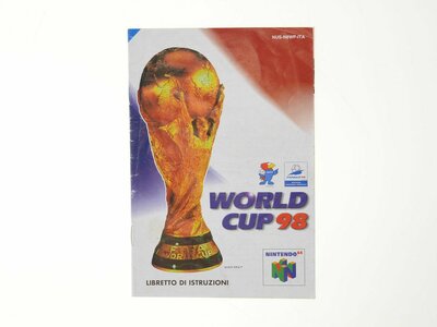 World Cup 98 (Italian) - Manual