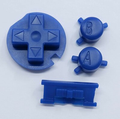 Gameboy Color Button Set - Blue