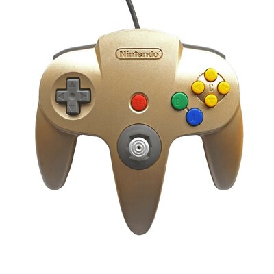 Originele Nintendo 64 Controller Gold