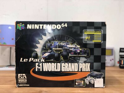 Nintendo 64 Console [Complete] F1- World Grand Prix Edition [Complete]
