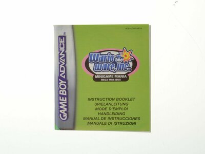 Wario Ware Inc. Minigame Mania - Manual
