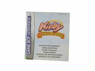 Kirby & The Amazing Mirror - Manual