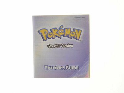 Pokemon Crystal Trainer's Guide - Manual