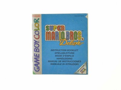 Super Mario Bros Deluxe - Manual