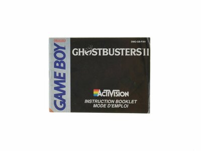 Ghostbusters II - Manual