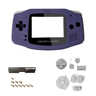 Gameboy Advance Shell - Indigo (Paars)