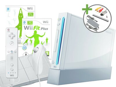 Nintendo Wii Starter Pack - Wii Fit Plus Edition