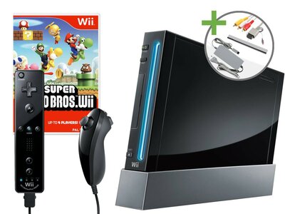 Nintendo Wii Starter Pack - New Super Mario Bros. Wii Edition