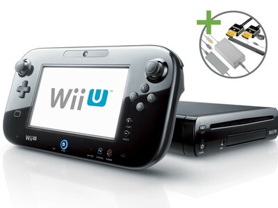 Wii U Console + Gamepad Starter Pack Black