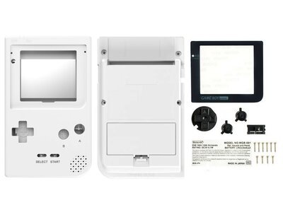 Gameboy Pocket Shell - White/Black