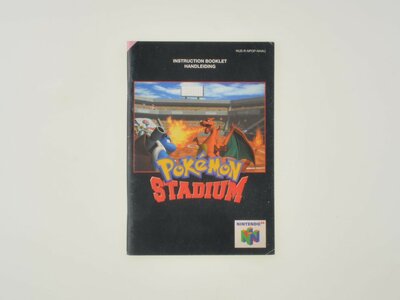 Pokemon Stadium - Manual (German)