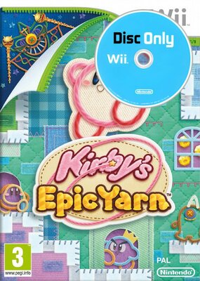 Kirby's Epic Yarn - Disc Only