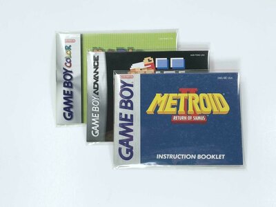 Gameboy Manual Bags
