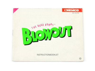 Bugs Bunny Blowout - Manual