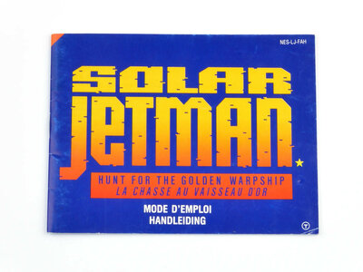 Solar Jetman - Manual